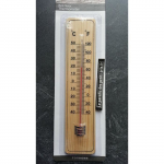 Termometras, medinis termometras 22 x 5 cm, vidaus / lauko, - 40&deg;C iki + 50 &deg;C