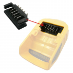 DCB118 jungties gnybtų laikiklis, skirtas Dawalt 14,4 V 18 V įkrovikliui, USB adapteris
