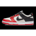 NBA x Nike Dunk Low EMB GS 75-mečio - Bulls Vaikams Sportbačiai Red Sail Black DO6288-100 36.5