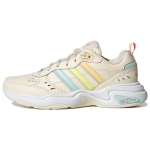 Adidas Strutter Smėlio spalvos Daugiaspalviai Moteri&scaron;ki Kedai Kreminiai &Scaron;viesiai Mėlyni Beveik Žali GX6160 36