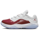 Air Jordan 11 CMFT Low GS Balti Gym Red Vaikų sportbačiai Juodi CZ0907-116 38.5