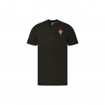 Nike Portugalijos rinktinės logotipas Laisvalaikio trumpomis rankovėmis mar&scaron;kinėliai Vyri&scaron;ki Vir&scaron;utiniai drabužiai Juodi CK9203-355 S