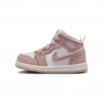 Air Jordan 1 Mid SE TD Legend Pink Kūdikio sportbačiai White Sail FN7537-161 27