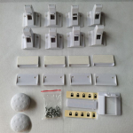 Vaikų saugos magnetinės spintelių spynos, universalios spintelėms ir stalčiams be gręžimo