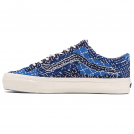 FDMTL x Vans Old Skool 36 Megztos konstrukcijos Sashiko Paketo Vyri&scaron;ki sportbačiai Mėlynas Marshmallow VN000SHXBLU 42.5