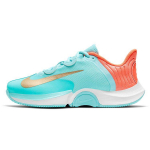 NikeCourt Air Zoom GP Turbo Copa Ry&scaron;kiai Mangoso Moteri&scaron;ki Sportbačiai Žali Balti Metaliniai-Auksiniai CK7580-400 36.5