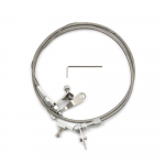 Nerūdijančio plieno pynimo kabelio transmisijos fiksatorius, tinkamas Ford C6 Trans C-6