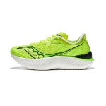 Saucony Endorphin Pro 3 Elite Bėgimo Treniruočių Amortizacija Žemi Bėgimo Bateliai Anglies Plok&scaron;telė Maratono Bėgimo Bateliai Vyri&scaron;ki sportbačiai Žali Juodi S20755-75 41