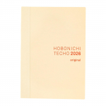 Hobonichi 2026 Planuotojas A6 Originalas [1 Puslapis per Dieną/Prasideda Sausį/Prasideda Sekmadienį]