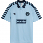 Adidas Originals X Oasis Kolaboracijos Turo Žakardinis Retro Mink&scaron;tas Laisvo Kirpimo Trumpomis Rankovėmis Futbolo Mar&scaron;kinėlis Unisex Vir&scaron;utiniai Drabužiai KT-3436 2XL