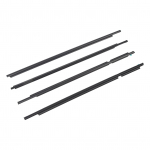 4 vnt. automobilio lango sandarinimo juosta 75711‑60061 Pakeitimas Toyota Land Cruiser Prado 120 serijai 2003&ndash;2009 m.