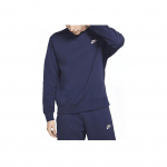 Nike Sportinės aprangos klubo vilnos Crewneck Midnight Navy/White Unisex Streetwear BV2662-410 M