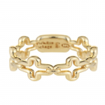 Nematomas koliažas HUG RA&Scaron;TO ŽIEDAS_AUKSO gold