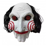 Baisus demonas dėlionės pjūklas Kaukė Cosplay Pjūklas X Baisūs žudikai Latekso &scaron;almas &Scaron;ventės kostiumo kaukės Suaugusiems Vieno dydžio balta