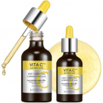 MISSHA Vita C Plus Vietinio poveikio ir stangrinamoji ampulė 20 ml + 15 ml &mdash; Skaistinantis ir stangrinamasis serumų rinkinys