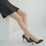 Moteri&scaron;kos kojinės, didelis elastingumas, kasdienės, 10 vnt. Black