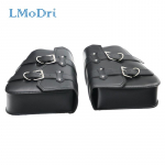 LMoDri kairysis de&scaron;inysis universalus PU odinis motociklo sėdmai&scaron;is, skirtas Harley Sportster, skirtas Honda Suzuki Kawasaki
