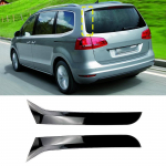 Volkswagen VW Sharan Automobilio Galinio Langelio &Scaron;oninio Spoilerio Difuzoriaus Skirstytuvų Dangtelio Kanardų Skirstytuvo Lipdukai Blizgančio Juodo