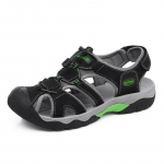 Vasariniai vyri&scaron;ki paplūdimio sandalai dideli 39-48 dydžiai Natūralios odos vyri&scaron;kos basutės lauko basutės vyrams vaik&scaron;čiojimo batai 48 juoda