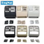 Automobilio galinio oro kondicionieriaus AC ventiliacijos grotelių i&scaron;ėjimo dangtelis Mercedes Benz W204 C180 200 220 300 350 2007-2013 W207 E 2008-2016 High-end Dark Gray