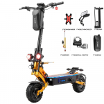 Elektrinis paspirtukas bekele YUME 11 3000Wx2 variklis Pilnai amortizuotas elektrinis paspirtukas suaugusiems Didžiausias greitis 80 km/h Su NFC 60V 30AH X11 27AH(70-90Km) juoda