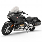 1/9 HONDA Gold Wing GL1800 Lydinio Sportinio Motociklo Modelis Metalinis Liejimo Formoje Laisvalaikio Kelionių Motociklo Modelis Garsas &Scaron;viesa Vaikų Žaislas Dovana juoda