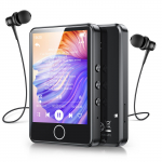 &bdquo;AGPTEK MP3 64GB Bluetooth HiFi&ldquo; muzikos TF kortelė, i&scaron;plečiama iki &bdquo;Alloy&ldquo; stiliaus, FM apsauginis japonų instrukcijų grotuvas &bdquo;PSE Perfect M1&ldquo; [naujas 2024 m.], juoda
