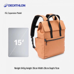 Decathlon Lengvas kelioninis ir ne&scaron;iojamojo kompiuterio kuprinė 15L