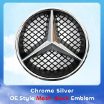 Priekinių grotelių veidrodinis žvaigždės ženklelis Emblema Mercedes Benz W204 B C GLK klasei B180 B200 B250 C180 C200 C230 C250 C280 C300 C350