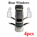 Pilnos apsaugos nuo saulės skydeliai Honda Fit Jazz 2008~2013 GE GG priekiniam stiklui, langams, pilnas apvadas, skydelis, prasti automobilio aksesuarai 2009 2010 Rear Windows