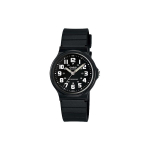 CASIO Vyrų Standartinės serijos juodas laikrodis MQ-71-1B MQ-71-1B black