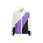 adidas neo M SW RET CB WB Spalvų Blokų Sportinis Striukė Vyrams, Violetinė L violetinė