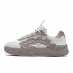 FILA BOHO Vaivoryk&scaron;tiniai Batai Lengvi Ir Kvėpuojantys Žemi Kateboardo Batai Moteri&scaron;ki Balti Violetiniai F12W532220FSS 37.5