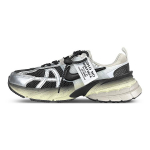 Nike V2K Run kvėpuojantys tinkliniai žemi bėgimo bateliai moterims Sidabriniai Juodi FD0736-100(Komanda116-) 42
