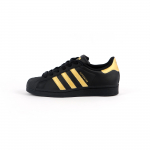 Adidas Originals SUPERSTAR Atsparios slydimui, smūgiams, dilimui Žemi Kateboard batai Unisex Juodos spalvos EG4959(Komanda719-) 38