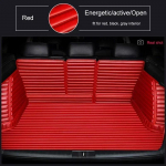 Individualizuotas Stripe 5D pilnai dengiantis automobilio bagažinės kilimėlis Honda Accord 2018-2024 2014-2017 2008-2013 2004-2007 automobilių priedai Accord 2000-2003 raudona