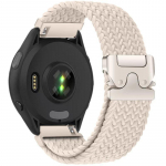 Pintas kilpos dirželis, skirtas Garmin Forerunner 965 970 265 165 570, su para&scaron;iuto sagtimi, nailoninis laikrodžio dirželis, Garmin Venu 4/3/2 Active 6-5 Dirželis Forerunner 265-255 white