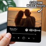 Fridgebeats&trade;, Personalizuotas &scaron;aldytuvo magnetukas Dekoratyviniai muzikiniai &scaron;aldytuvo magnetukai &Scaron;aldytuvo Geriausia dovana Merginai Žmonai Namų dekoras Aiman brown
