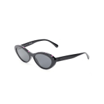 Chanel poliarizuoti juodi katės akių akiniai nuo saulės Moteri&scaron;ki akiniai nuo saulės CH5416-1711S4 Basic Packaging-Eyeglass Case+Box,57,Black