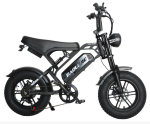 Electric bicycle F2 500W E-bike with 48V 13Ah battery, 16 inch tires, shoulder suspension, top speed of 45 kilometers per hour, mechanical disc brake 500W 48V 13AH juoda