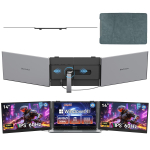 Blackview DCM6 Pro Ne&scaron;iojamas monitorius 14 FullHD 60Hz IPS Itin plonas USB-C Garsiakalbis Monitorius with ACEBOOK6(16+256)3500U juoda