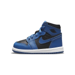 Air Jordan 1 Retro High OG TD Tamsiai mėlyni Kūdikio Kedai Juodi Balti AQ2665-404 27