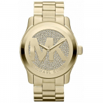 Michael Kors MK5706 Runway Moteri&scaron;kas laikrodis 45mm auksas