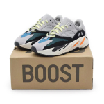 B75571 adidas Yeezy Boost 700 Wave Runner Solid Grey Chalk White Black (Vyri&scaron;ki) 4.5 black