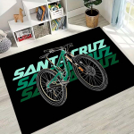 Santa Cruz kilimai ir takeliai, kalnų dviračių miegamojo dekoras, skalbiami ma&scaron;inoje takeliai, &scaron;ventinės dekoracijos pagal užsakymą. 80x120cm( 31x47in)