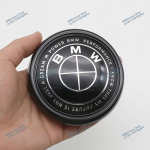3D ABS Chromo Sidabrinis Blizgus Juodas Galinės Bagažinės Ženklelis Emblema Su Pagrindu BMW Mėlynai Baltam Logotipui X5 E70 F15 X4 F26 X6 E71 F16 F25 X5-E70