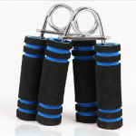 Power Hand Grip Jėgos lavinimas Dilbio rie&scaron;o pir&scaron;tų griebtuvas raumenų treniruoklis mėlyna