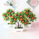 &bdquo;Elens Store&ldquo; 1vnt dirbtinių vaisių bra&scaron;kių medžio bonsai namų biuro sodo stalo vakarėlio dekoras