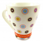Les Tr&eacute;sors De Lily [Q8821] - Mug c&eacute;ramique 'Boho' multicolore - 10x9 cm įvairiaspalvis
