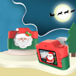 Kalėdų dovana vaiki&scaron;ka kamera Wi-Fi Santa Cartoon skaitmeninio fotoaparato versija
